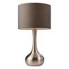 Funky Chunky Furniture Grey And Nickel Table Lamp