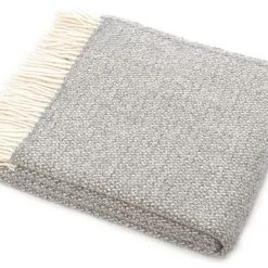 Funky Chunky Furniture Grey Wool Throw