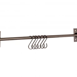 Funky Chunky Furniture Accessories Gunmetal Hanging Rail 7 Funky Chunky Furniture Accessories Gunmetal Hanging Rail