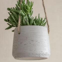 Funky Chunky Furniture Hanging Plant Pot - Stone Accessories