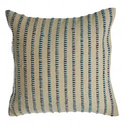 Funky Chunky Furniture Striped Woven Cotton Cushion Garden Accessories