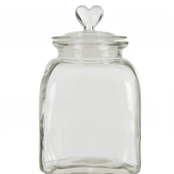 Funky Chunky Furniture Accessories Loves Me Glass Storage Jar - Medium