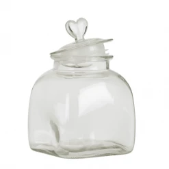 Funky Chunky Furniture Loves Me Glass Storage Jar - Small