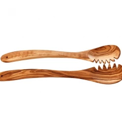 Funky Chunky Furniture Olive Wood Salad Servers Accessories