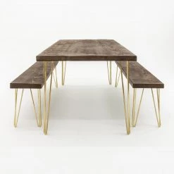 Funky Chunky Furniture Ouseburn Dining Table & Benches
