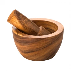 Funky Chunky Furniture Acacia Wood Pestle & Mortar