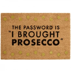 Funky Chunky Furniture Prosecco Doormat Door Stops, Signs & Mats