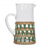 Funky Chunky Furniture Accessories Rattan And Glass Jug