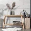 Funky Chunky Furniture Living Room Salters Oak Console Table With Storage