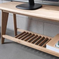 Funky Chunky Furniture Salters Oak TV Stand With Storage