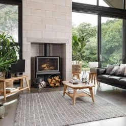 Funky Chunky Furniture Salters Oak TV Stand With Storage