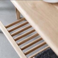 Funky Chunky Furniture Salters Oak TV Stand With Storage