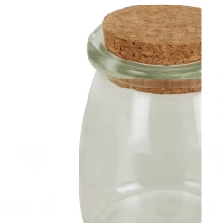 Funky Chunky Furniture Accessories Set Of Small Round Glass Jars With Cork Stoppers 7 Funky Chunky Furniture Accessories Set Of Small Round Glass Jars With Cork Stoppers
