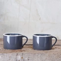 Funky Chunky Furniture Accessories Slate Grey Mug