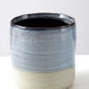 Funky Chunky Furniture Small Glazed Stoneware Grey Planter Accessories
