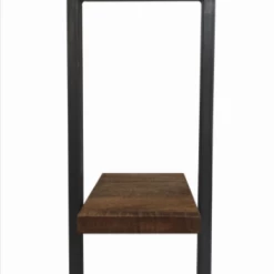 Funky Chunky Furniture Solid Wood And Metal Framed Shelves