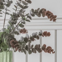 Funky Chunky Furniture Tall Eucalyptus Spray - Damson Wreaths & Plants