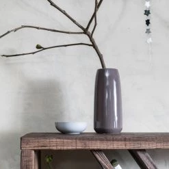 Funky Chunky Furniture Accessories Tall Flower Vase - Clay