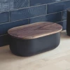 Funky Chunky Furniture Walnut Bread Bin