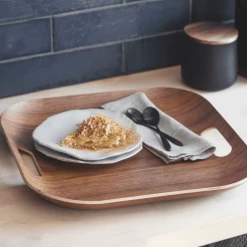 Funky Chunky Furniture Walnut Serving Tray Accessories