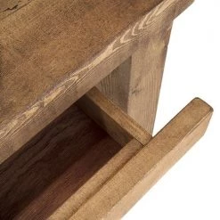 Funky Chunky Furniture Wansbeck Desk With Drawer Living Room