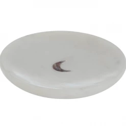 Funky Chunky Furniture White Marble Trinket Dish Accessories