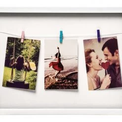 Funky Chunky Furniture White Photo Frame - 3 Accessories