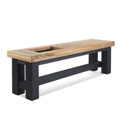 Funky Chunky Furniture Outdoor Wylam Oak Garden Bench