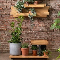 Funky Chunky Furniture Wylam Oak Garden Seat Outdoor