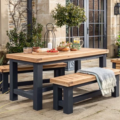 Funky Chunky Furniture Wylam Outdoor Dining Table 5 Funky Chunky Furniture Wylam Outdoor Dining Table