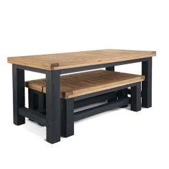 Funky Chunky Furniture Wylam Outdoor Dining Table And Benches